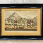 6 СТАРИННЫХ ХРОМОЛИТОГРАФИЙ ЧАРЛЬЗА Д'ОЙЛИ «ТОМ РОУ, ГРИФОН». БУРЛЕСКНАЯ ПОЭМА — изображение 3