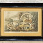 6 СТАРИННЫХ ХРОМОЛИТОГРАФИЙ ЧАРЛЬЗА Д'ОЙЛИ «ТОМ РОУ, ГРИФОН». БУРЛЕСКНАЯ ПОЭМА — изображение 2