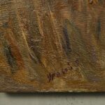 СТАРИННАЯ КАРТИНА "ОСЕНЬ" — изображение 2